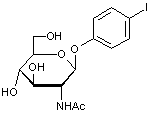 4-Iodophenyl 2-acetamido-2-deoxy-β-D-glucopyranoside