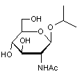 Isopropyl 2-acetamido-2-deoxy-β-D-glucopyranoside