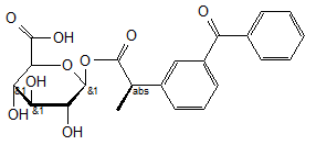 (R)-Ketoprofen β-D-glucuronide