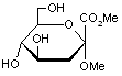 Methyl (methyl 3-deoxy-D-arabino-hept-2-ulopyranosid)onate
