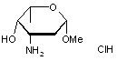 Methyl β-L-daunosaminide HCl