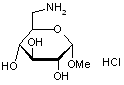 Methyl 6-amino-6-deoxy-α-D-glucopyranoside HCl