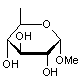 Methyl 6-deoxy-α-D-glucopyranoside