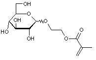 2-Methacryloxyethyl D-glucopyranoside - 25-50% in aqueous solution containing 200 ppm MEHQ inhibitor
