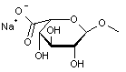 Methyl α-L-idopyranosiduronic acid sodium salt