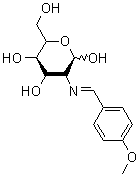 N-(4-Methoxybenzylidene)-D-glucosamine