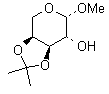 Methyl 3-4-isopropylidene-β-L-arabinopyranoside