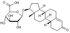 17-β-Nandrolone glucuronide potassium salt