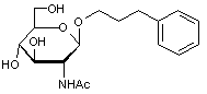 Phenylpropyl 2-acetamido-2-deoxy-β-D-glucopyranoside