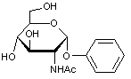 Phenyl 2-acetamido-2-deoxy-α-D-glucopyranoside