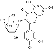 Quercetin 3-β-D-galactoside
