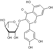 Quercetin 3-α-L-rhamnoside