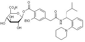 Repaglinide acyl-D-glucuronide