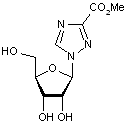 1-β-D-Ribofuranosyl-1-2-4-triazole-3-carboxylic acid methyl ester