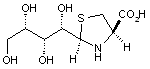(2R-4R)-2-[L-Xylo-tetrahydroxybut-1-yl]-1-3-thiazolidine-4-carboxylic acid