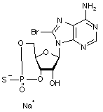8-Bromoadenosine 3’-5’-cyclic monophosphorothioate- Sp-isomer sodium salt