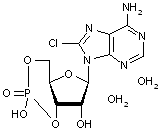8-Chloroadenosine 3’-5’-cyclic monophosphate dihydrate