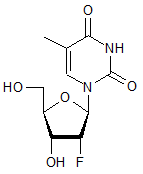 2’-Deoxy-2’-fluoro-5-methyluridine