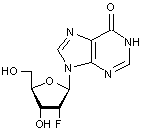 2’-Deoxy-2’-fluoroinosine