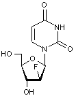 1-(2’-Deoxy-2’-fluoro-β-D-arabinofuranosyl)uracil