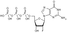 2’-Deoxy-2’-fluoroguanosine-5’-triphosphate tetralithium salt