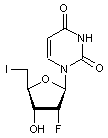 2’-5’-Dideoxy-2’-fluoro-5’-iodouridine