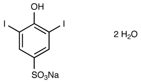 4-Hydroxy-3,5-diiodobenzenesufonic Acid Dihydrate, Sodium Salt, >95%