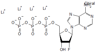 2’-Deoxy-2’-fluoroadenosine-5’-triphosphate lithium salt - 100mm solution