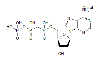 2’-Deoxyadenosine-5’-[(α-b)-methyleno]triphosphate sodium salt - 10 mM aqueous solution