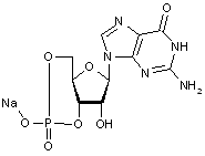 Guanosine 3’-5’-cyclic monophosphate sodium salt