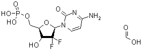 2’-Deoxy-2’-2’-difluorocytidine 5’-monophosphate formate salt