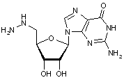 5’-Hydrazino-5’-deoxyguanosine