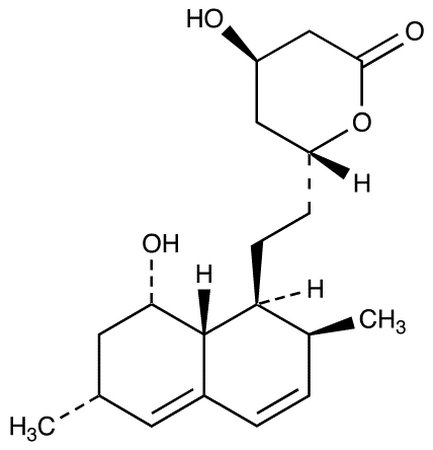 6(R)-[2-(8(S)-Hydroxy]-2(S),6(R)-dimethyl-1,2,6,7,8,8a(R)-hexahydro-1(S)-naphthyl]ethyl-4(R)-hydroxy-3,4,5,6-tetrahydro-2H-pyran-2-one