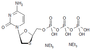 Lamivudine 5’-triphosphate triethylammonium salt