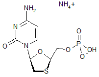 Lamivudine 5’-monophosphate ammonium salt