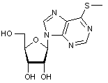 6-Methylmercapto-9-(b-D-ribofuranosyl)purine
