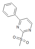 2-Methanesulfonyl-4-phenyl-pyrimidine
