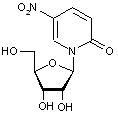 1-(b-D-Ribofuranosyl)-5-nitropyridine-2-one