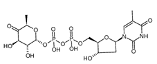 Thymidine-5’-diphosphate-4-keto-6-deoxy-D-glucose disodium salt