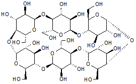 α-Cyclodextrin- dihydrogen phosphate- sodium salt