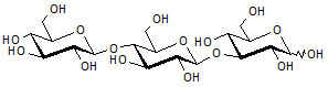 1-3:1-4-β-Glucotriose (B)
