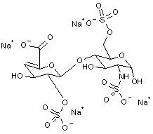 Heparin derived disaccharide sodium salt