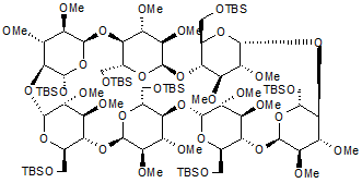 2-3-Dimethyl-6-tert-butyldimethylsilyl-β-cyclodextrin
