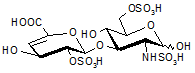 Heparin disaccharide I-S- tetrasodium salt