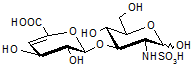 Heparin disaccharide IV-S disodium salt