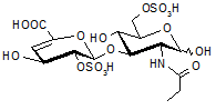 Heparin disaccharide I-P trisodium salt