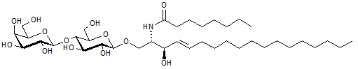 Lactosyl-β-1-1’-N-octanoyl-L-threo-sphingosine