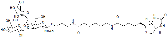 Lewis A trisaccharide-sp-biotin