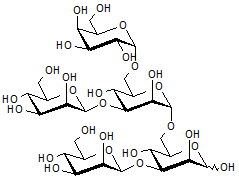 a1-3[a1-6]a1-6[a1-3]Mannopentaose