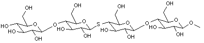 Methyl (4S)-β-cellobiosyl-4-thio-β-cellobioside